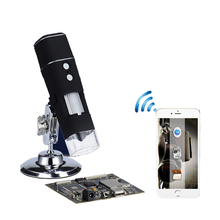 Microscópio digital 500x hd wifi com suporte ios/android, lupa, usb, microscópio de vídeo digital 2024 - compre barato