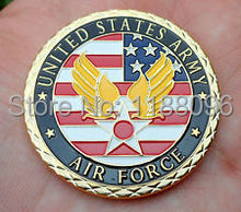 Moneda conmemorativa de Bombardero de La Fuerza Aérea de EE. UU., monedas militares de EE. UU., metal personalizadas, esmalte duro, baratas, precio bajo 2024 - compra barato