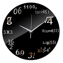 New acrílico relógio de parede decoração espelho clocks reloj de pared moderno seguro grande relógio de quartzo digital de adesivos Sala de estar 2024 - compre barato