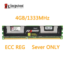 Оперативная память Kingston REG ECC DDR3, 4G, 1333 МГц, 240-контактный разъем, 1,5 в, D51272J91, только для серверов 2024 - купить недорого