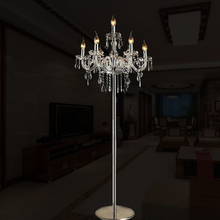 Modern Floor Lamps For Living Room Luxury Fashion Brief Romantic Bedside K9 Crystal Floor Lamp Standing Lamp For Bedroom Floor 2024 - buy cheap