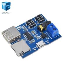 GREATZT-tarjeta TF, disco en U, formato MP3, Módulo de placa decodificadora, amplificador, reproductor de audio 2024 - compra barato