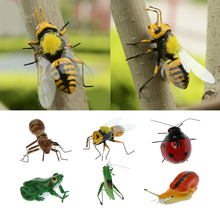 Various Animal Insect Statue Yard Tree Lawn Ornament Sculpture Decoration Garden Craft 2024 - buy cheap