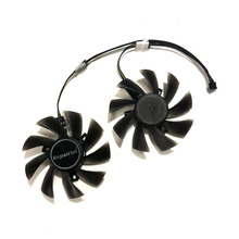 2pcs/lot 4pin 85mm cooler Graphics card fan for REDEON RX 570 GIGABYTE rx570 gaming 4 GB video card GPU cooling 2024 - buy cheap
