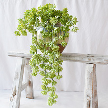Planta suculentas artificiais, flor decorativa de pérola de lótus, amante de lágrimas, parede verde, videira, jardim, loja de casa 2024 - compre barato