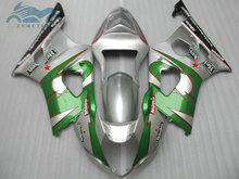 Atualizar seus kits de carenagem para suzuki 2003 2004 gsxr1000 k3 k4 motocicleta esporte carenagens kit 03 04 gsxr 1000 prata verde bd31 2024 - compre barato