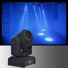 Mini holofote móvel para dj, disco, palco, dj, lâmpada dmx, efeitos estroboscópicos, laser, som ativado, iluminação para festa, 10w 2024 - compre barato