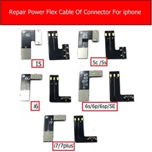 Conector de alimentación de reparación genuina, Cable flexible para iPhone 5, 5s, 5c, se, 6, 6s, 7 Plus 2024 - compra barato