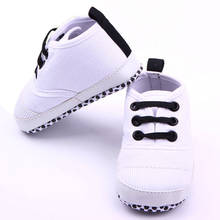 Детская обувь для мальчиков, однотонная хлопковая обувь с мягкой подошвой для младенцев, обувь для малышей 2024 - купить недорого
