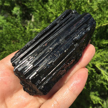 1pcs Natural Black Tourmaline Crystal Gemstone Collectibles Rough Rock Mineral Specimen Healing Stone Home Decor 2024 - buy cheap