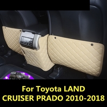 seats care back seat protector Rear Seat Anti-Kick Pad Seat cover Automotive interior For Toyota LAND CRUISER PRADO 2010-2018 2024 - buy cheap