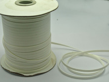 100 Yards White FLAT Korean Waxed Cord Craft Lace String Thread 4mm 2024 - buy cheap