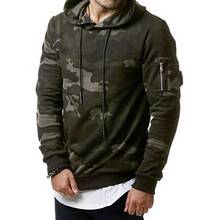 NIBESSER Men Casual Hoodies New Brand Camouflage Hooded Sweatshirts For Men Long Sleeve Printed Hoody Tops Autumn Winter Clothes 2024 - buy cheap