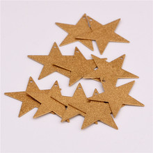 50PCS 21.8mm Copper Material Star Shape Charm Star Disc Pendant for Earring Necklace DIY Handmade Jewelry Making 2024 - buy cheap