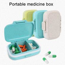 2019 Hot Portable Pill Case 3 Compartment Travel Vitamin Divider Container Storage Box Medicine Organizer Dropshipping DFA 2024 - buy cheap