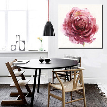 Abstract Watercolor Flowers Wall Art Hand Painting Peony and Rose Print Poster on Canvas for Living Room Home Decor Lover Gift 2024 - buy cheap