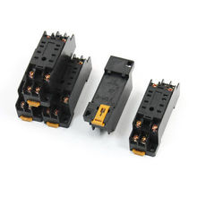 5 pcs PYF08A 35mm Montado Em Trilho DIN Poder Relay Socket Base para HH52P MY2J 2024 - compre barato