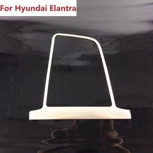 For Hyundai Elantra Avante 2016 2017 6th Stainless Steel Car Interior Center Control Consoles Gear Box Cover Trim Protectors 2024 - buy cheap