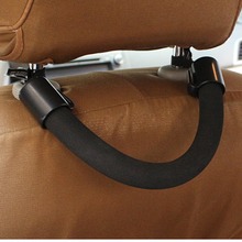 Black Car Seat Back Headrest Holder Handle Universal Car Armrests Seats Back Chair Old Man Children's Safety Hanger Hook 2024 - buy cheap