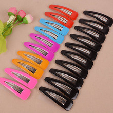 10pcs/lot New Korean Child Kids Adult Fashion Sweet Black Barrette Hairclips Hair Pin Hair Accessories Girl Women Mixed Color 2024 - buy cheap