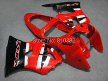 Комплект обтекателей для мотоцикла KAWASAKI Ninja ZX6R 00 01 02 ZX6R 636 2000 2001 2002 комплект обтекателей из АБС-пластика красного и черного цвета + подарки SL63 2024 - купить недорого
