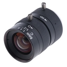 HD 3MP 1/2" 8mm F1.4 Manual Iris CS C Mount Lens for CCTV Security Camera 2024 - buy cheap