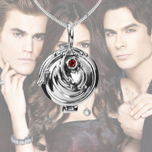 Dropshipping The Vampire Diaries Necklace Elena Vervain S925 Steling Sliver Necklace Verbena Locket Pendant Cosplay Jewelry Hot 2024 - buy cheap