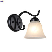 IWHD Glass Modern Wall Light Fixtures Bathroom Mirror Beside Lamp Iron Metal LED Wall Sconce Wandlamp Home Lighting Luminaire 2024 - buy cheap