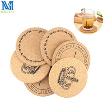 10pcs/Lot Round Vintage Wood Coasters Home Table Cup Mat Drink Coasters 2024 - buy cheap