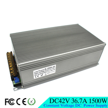 Novo Modelo de 1500 W 42 V 36.7A Entrada de Comutação da fonte de Alimentação AC 220 V 110 V para DC 42 V SMPS Para CNC CCTV Motor de Passo de Impressora 3D DIY 2024 - compre barato