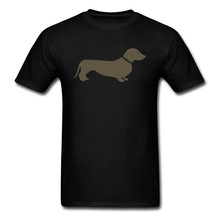 Camiseta sencilla para hombre, camisa de salchicha de perro salchicha, diseño de cachorro, camiseta negra de manga corta de talla grande, a la venta, 2018 2024 - compra barato