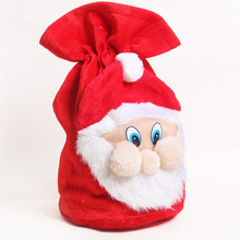 1 Pcs Merry Christmas Gift Treat Candy Bottle Bag Santa Claus Decor Portable Christmas Gift Bags 2024 - buy cheap