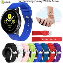 watch strap 20mm for Samsung Galaxy Watch Active Band/ Galaxy 42mm watches strap Replacement sport silicone Bracelet  wristband 2024 - buy cheap