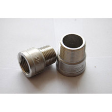 1/2" BSP Male x Female Coupling 201 Stainless Steel Pipe Fitting Connector Joint Adapter 2024 - buy cheap