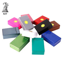 SY Plastic Cigarette Case Box Holder Pocket Box Holder 20 Cigarettes Storage Container Gift Box Smoking Accessories Color Random 2024 - buy cheap