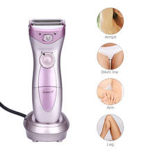 110V-240V Rechargeable Lady Shaver Razor Epilator Women Female Shaving Machine Washable Depilatory Bikini Trimmer Hair Removal 2024 - buy cheap