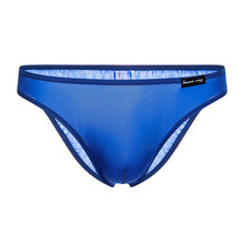 Calzoncillos sexys de talla grande para hombre, seda de hielo transpirable, bolsa convexa en U, G-string transparente, ropa para gais F11 2024 - compra barato