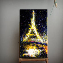 Hand Painted High Quality Abstract Landscape Oil Painting Abstract Paris Oil Painting On Canvas For Living Room Wall Decoration 2022 - buy cheap