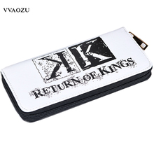 New Fashion K Project Cosplay Wallet Suoh Mikoto Mutifunctional Students Money Bag Purse with Card Holders 2024 - buy cheap