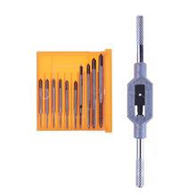 11PC mini tap DIY Repair watch tool Handheld High speed steel Silk attack set Tap set M1-M3.5 2024 - buy cheap