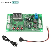 3-wire Fan LED Digital Temperature Thermostat Speed Controller Governor Switch Module Waterproof NTC Sensor Voltage Regulator 2024 - buy cheap