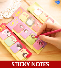 Кавайные наклейки для девочек, блокноты в виде планировщика, милые липкие блокноты для маленькой девочки, записная книжка-дневник 2024 - купить недорого