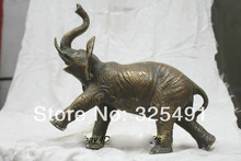 20" Lucky Chinese Bronze With Design Elephant Zun Statue statuary  free shipping 2024 - buy cheap