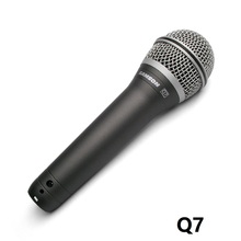 Новый оригинальный Профессиональный динамический вокальный микрофон SAMSON Q7 Портативный динамический микрофон для караоке, живой концертный высококачественный 2024 - купить недорого