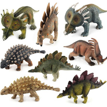 Jurásico figuras de acción modelos animales dinosaurio de juguete de modelo de styracosaurus colección aprender juguetes regalo para los niños 2024 - compra barato