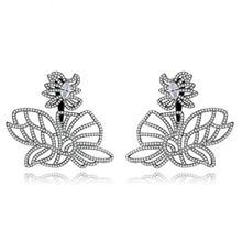 Fashion AAA cubic zirconia Classic Abstract hollow butterfly  statement earrings,Wedding/Party/dinner Jewelry for Women ,YDGE019 2024 - buy cheap