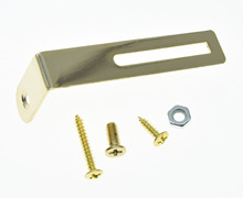 Kaish suporte de pickguard de ouro, placa de apoio com parafusos, braçadeira lp 2024 - compre barato