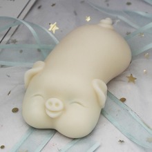 New Product!!1pcs 80g Lovely Pig(C1290) Food Grade Silicone Handmade Soap Mold Crafts DIY Mould 2024 - buy cheap