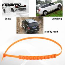 Vehemo Orange Anti-Skid Chains Vehicles Tyre Snow Tire Belt Winter Driving Snow Chain Universal Accessories 2024 - buy cheap
