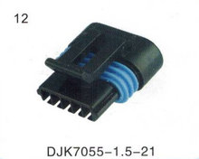 5SET Female connector plug receptacle housing Automotive Electrical 5-pin connector  terminal Male connector DJK7055-1.5-21 2024 - buy cheap